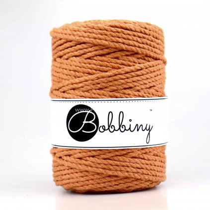 Bobbiny 3PLY Macrame Rope XXL rezavá (TERRACOTTA)