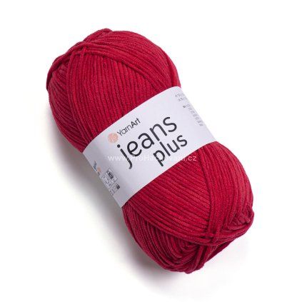 Jeans Plus 90 červená