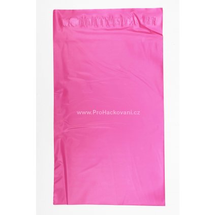 Plastová obálka růžová 17,5 x 25,5 cm