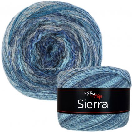 příze Sierra 7203 odstíny modré