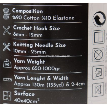 špagáty ReTwisst hnědorezavá