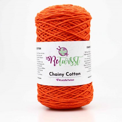 ReTwisst Chainy Cotton 26 oranžová