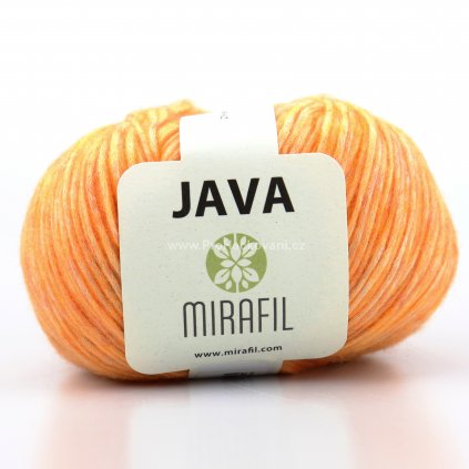 Java 71 oranžová melange