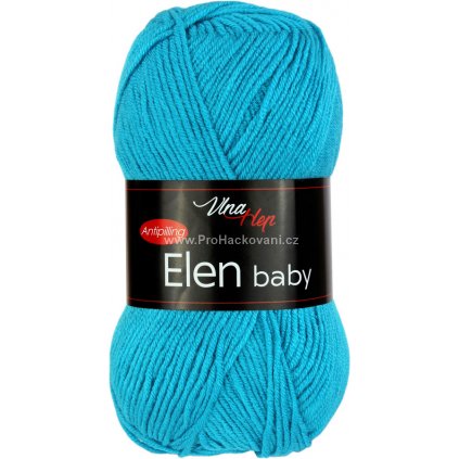 příze Elen baby 4124 tyrkysová