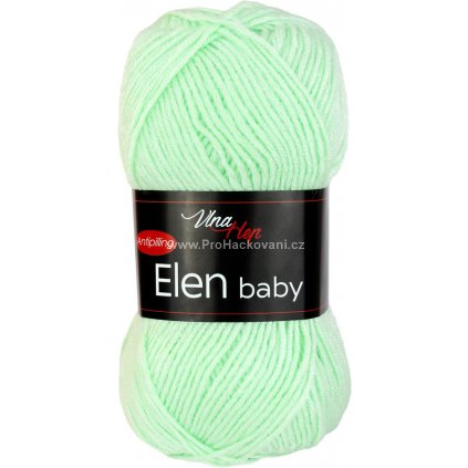 příze Elen baby 4158 světle zelená