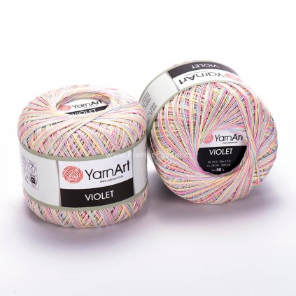 příze Violet 3194 pastelová