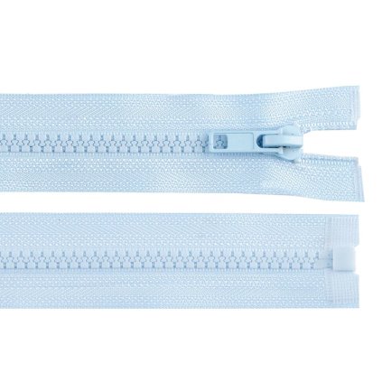 Kostěný zip No 5 délka 50 cm modrý pomněnkový