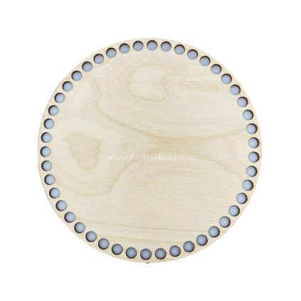 Dno na košík kruh bříza Ø 20 cm