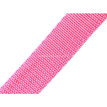 Popruh polypropylénový 2 cm růžový