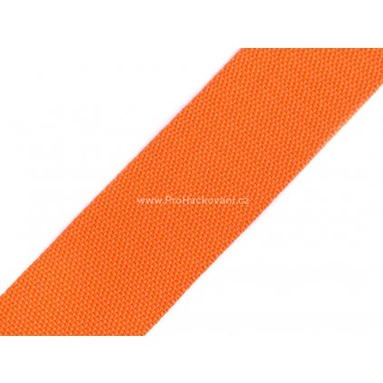 Popruh polypropylénový 4 cm oranžový