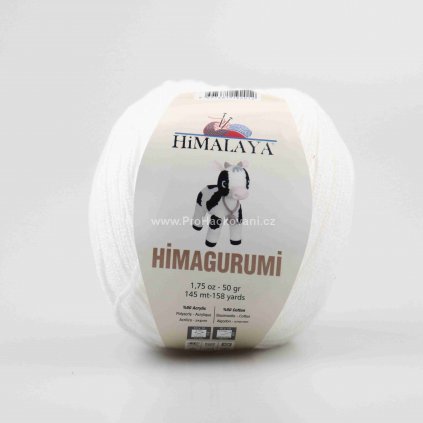 Himagurumi 30101 bílá