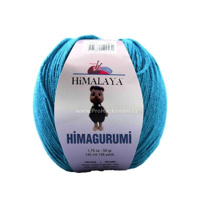 Himagurumi 30153 tmavě tyrkysová
