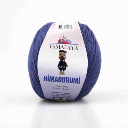 Himagurumi 30156 tmavá modrošedá