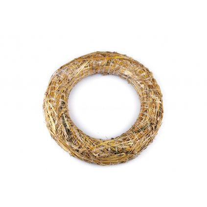 Slaměný věnec Ø35 cm