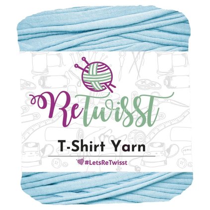 špagáty ReTwisst ledově modrá