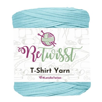 špagáty ReTwisst pastelově modré