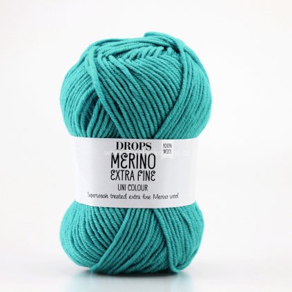 příze Drops Merino Extra Fine 43 azurové moře