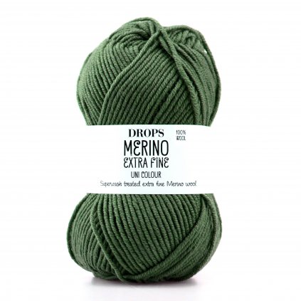 příze Drops Merino Extra Fine 37 mlžný les