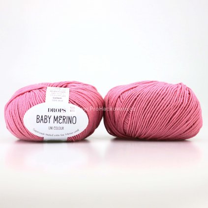 příze Drops Baby Merino 27 starorůžová