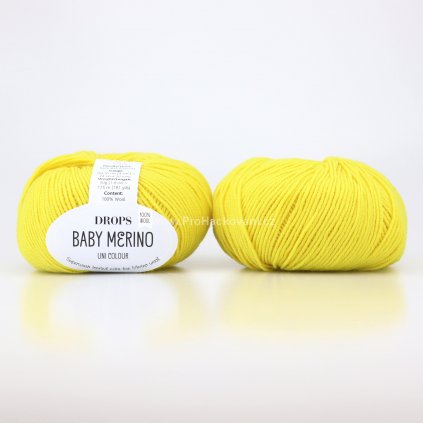 příze Drops Baby Merino 45 citron