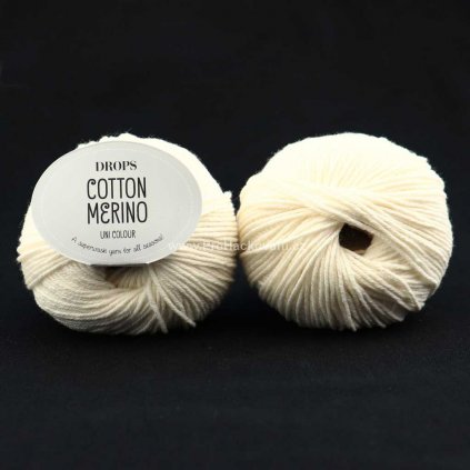 Cotton Merino 01 smetanová