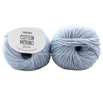 Cotton Merino 09 světlá modrá