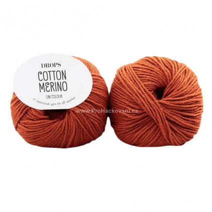 Cotton Merino 25 skořicová