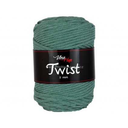 Twist 5 mm 8421 tmavě zelená