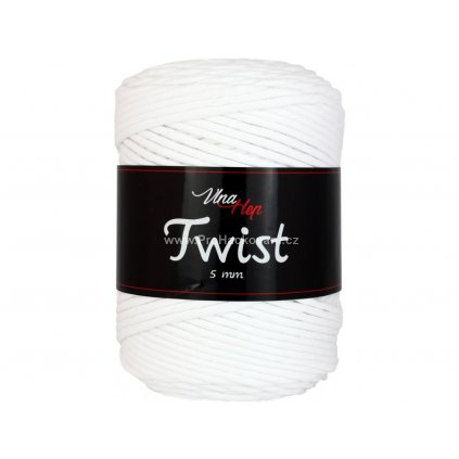 Twist 5 mm 8002 bílá