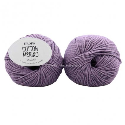 Cotton Merino 23 levandule