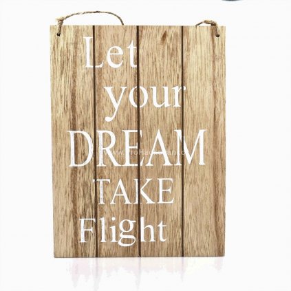 Tabulka Let your dream take flight