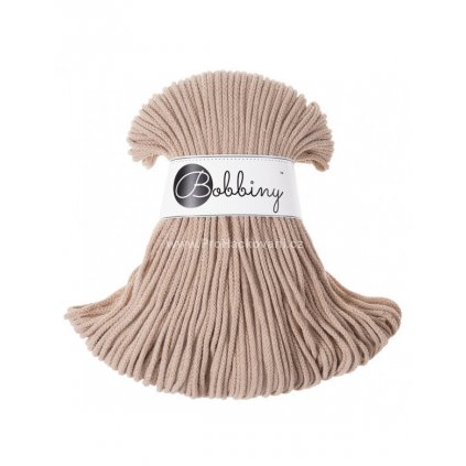 Bobbiny šňůry junior 3 mm béžové ( Beige)