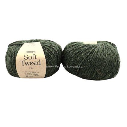 Soft Tweed 17 špenát