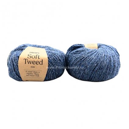 Soft Tweed 10 džínová