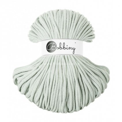 Bobbiny šňůry 5 mm pastelově zelené (Milky Green)