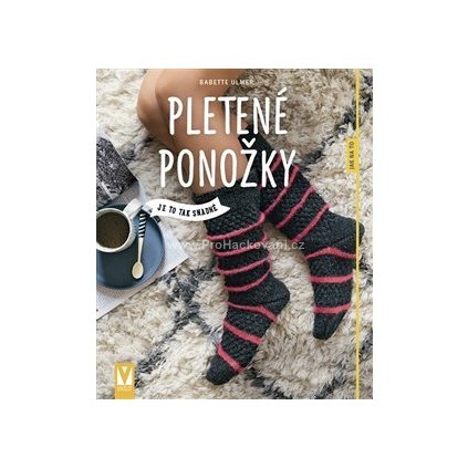 Kniha Pletené ponožky