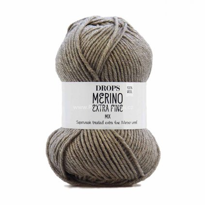 Drops Merino Extra Fine 07 světlá hnědá