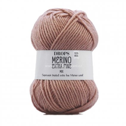 Drops Merino Extra Fine 46 pouštní růže