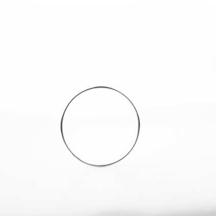 Kovový kruh pozinkovaný 8 cm