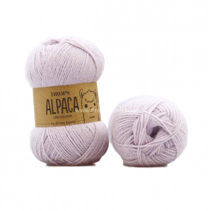 Drops Alpaca UNI 4010 světlá levandulová