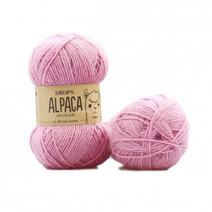 Drops Alpaca UNI 3720 růžová