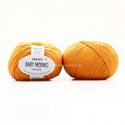 Drops Baby Merino 56 mandarinka