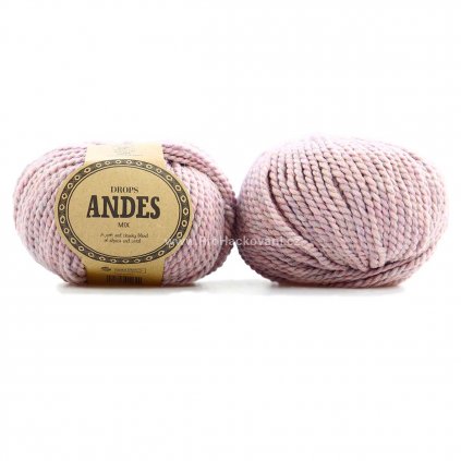 Drops Andes Mix 4276 fialová a růžová