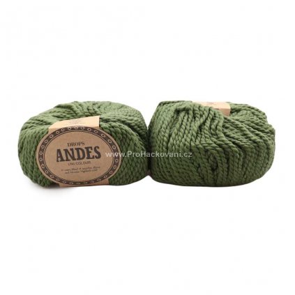 Drops Andes Uni 7820 zelená