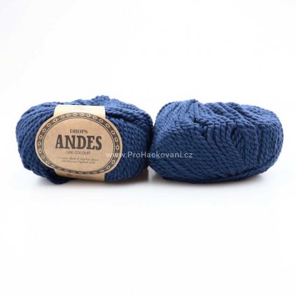 Drops Andes Uni 6928 modrá