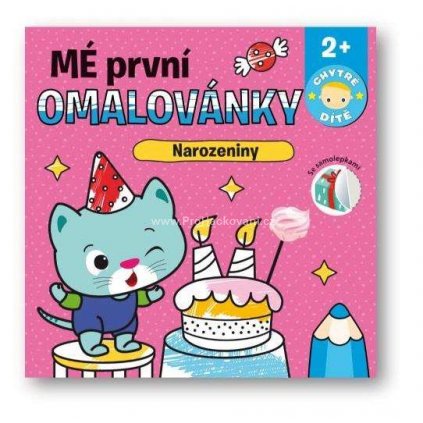 Mé první omalovánky - Narozeniny