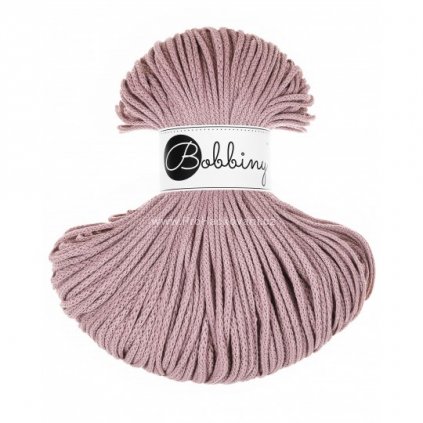 Bobbiny šňůry junior 3 mm Matná fialová (Mauve)