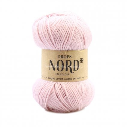 Drops Nord UNI 12 pudrově růžová