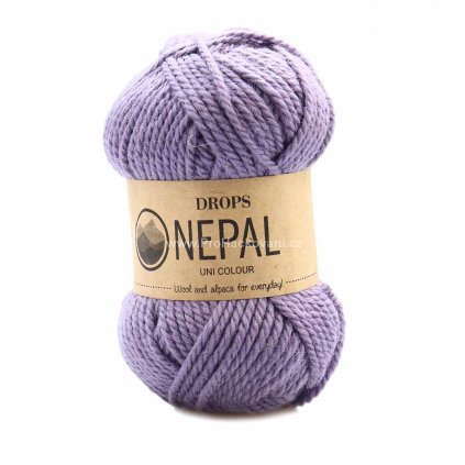Drops Nepal Uni 4311 starofialová