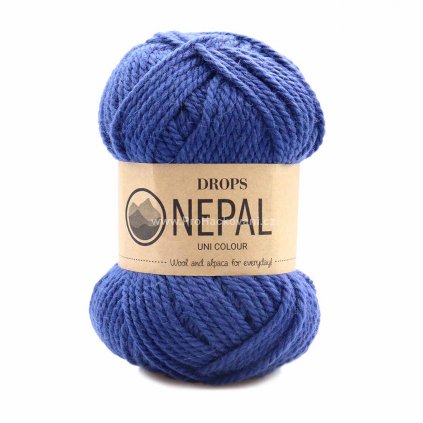 Drops Nepal Uni 6790 královská modrá